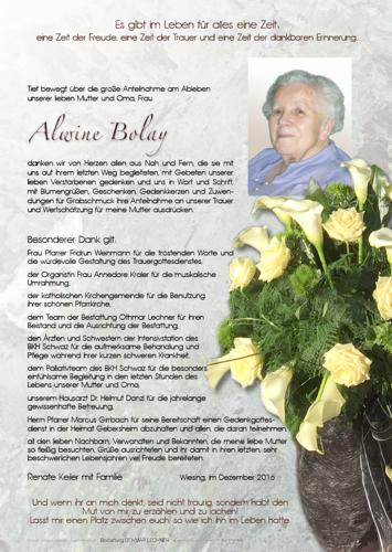 Parte von Alwine Bolay