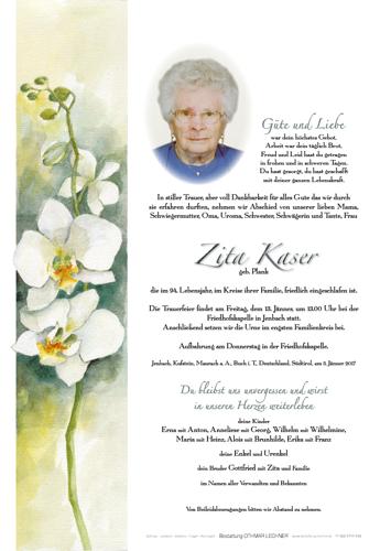 Parte von Zita Kaser