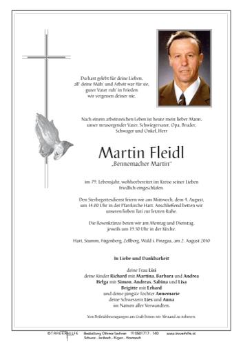 Parte von Martin Fleidl