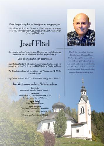 Parte von Josef Flörl