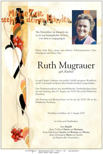 Parte von Ruth Mugrauer