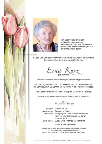 Parte von Erna Kurz