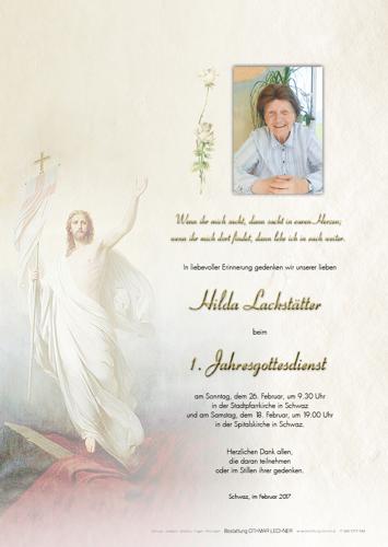 Parte von Hilda Lackstätter