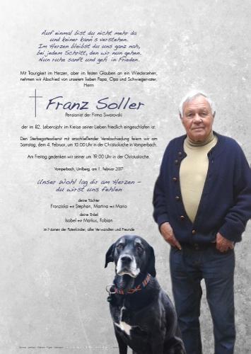 Parte von Franz Soller
