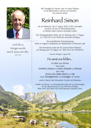 Parte von Reinhard Simon