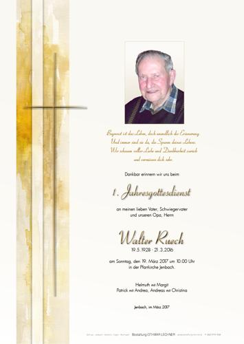 Parte von Walter Ruech