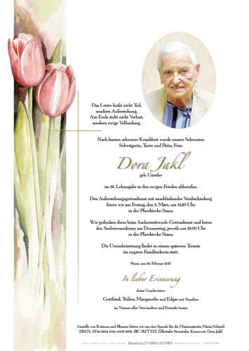 Parte von Dora Jakl