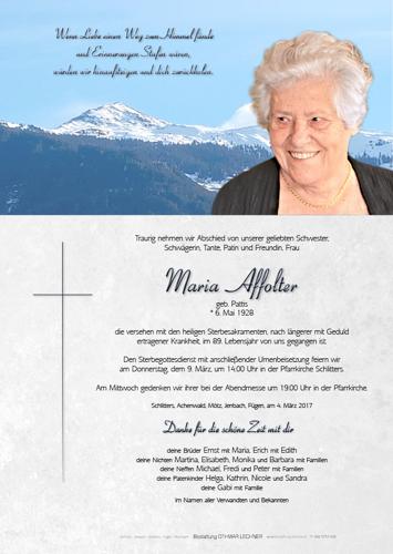 Parte von Maria Affolter