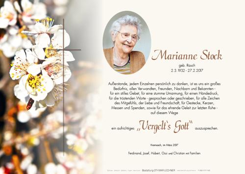 Parte von Marianne Stock