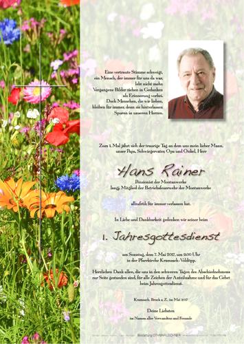Parte von Hans Rainer