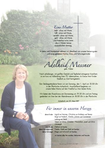 Parte von Adelheid Messner