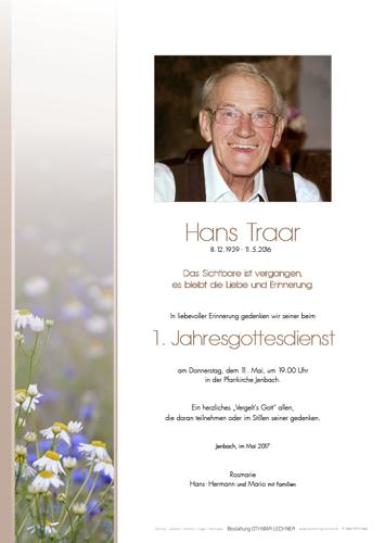 Parte von Johann Traar