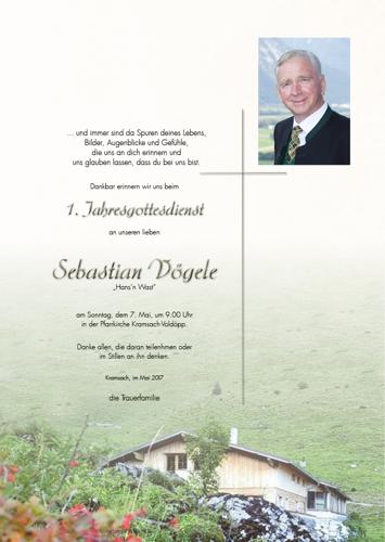 Parte von Sebastian Vögele