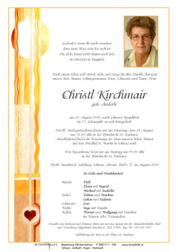 Parte von Christl Kirchmair