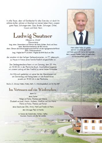 Parte von Ludwig Sautner