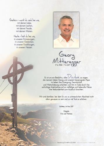 Parte von Georg Mitteregger