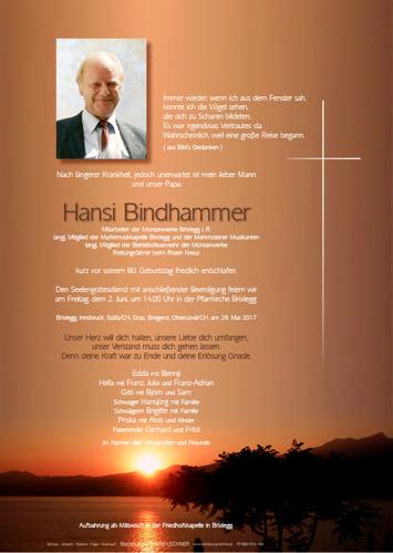 Parte von Hans Bindhammer