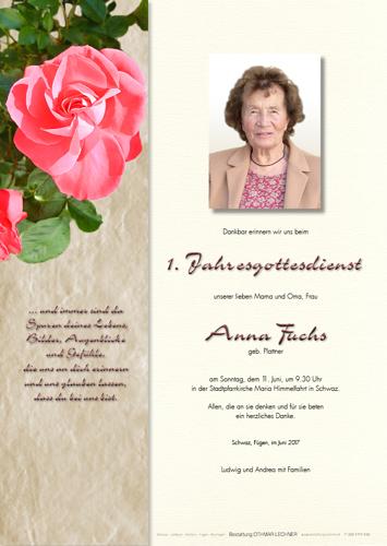 Parte von Anna Fuchs