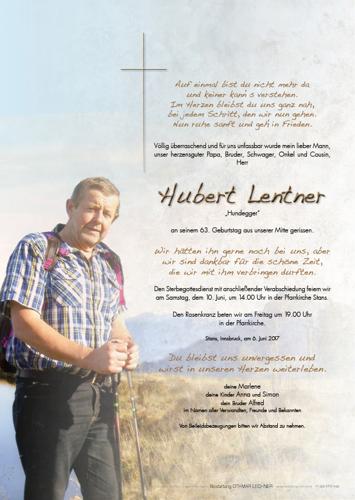 Parte von Hubert Lentner
