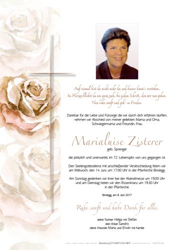 Parte von Marialuise Zisterer