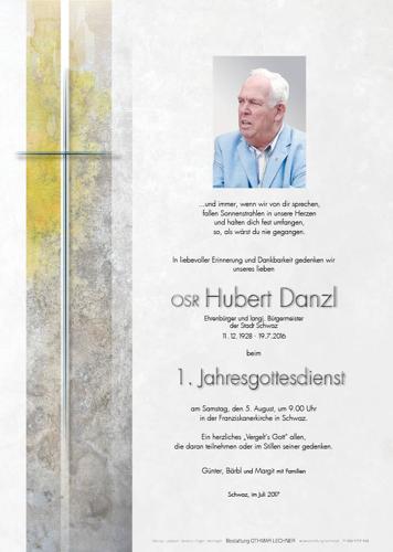 Parte von Danzl Hubert OSR