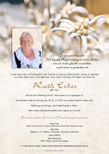 Parte von Ruth Erker