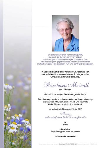 Parte von Barbara Meindl