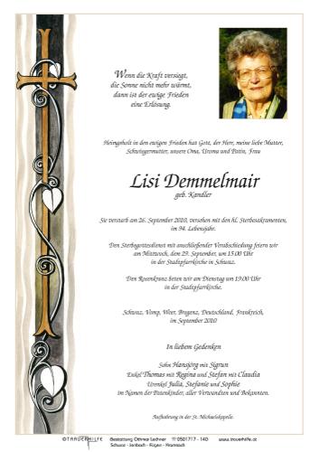 Parte von Elisabeth Demmelmair
