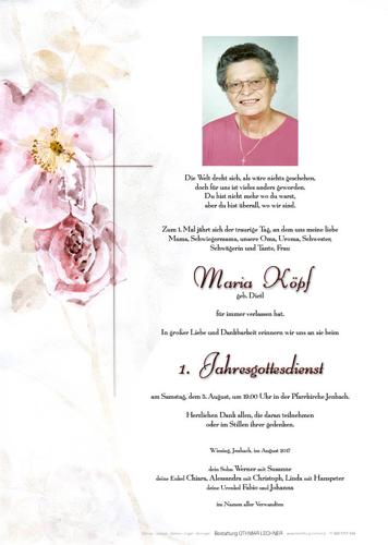 Parte von Maria Köpf