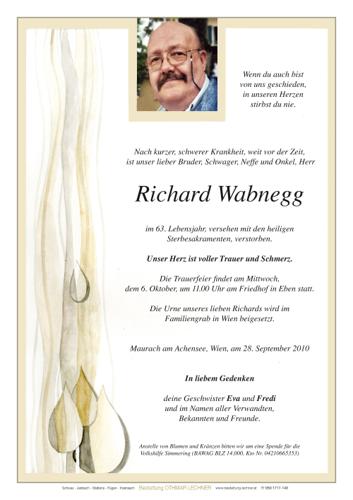 Parte von Richard Wabnegg