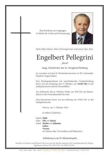 Parte von Engelbert Pellegrini