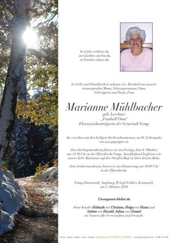 Parte von Marianne Mühlbacher