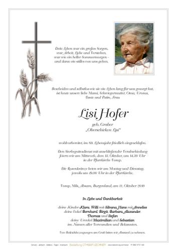 Parte von Elisabeth Hofer