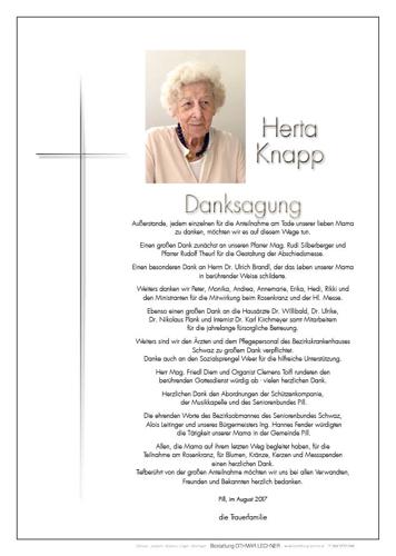 Parte von Herta Knapp
