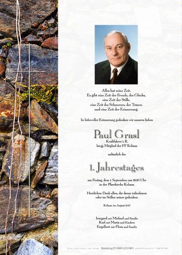 Parte von Paul Grasl