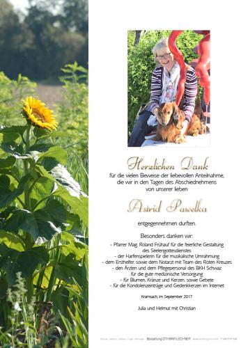 Parte von Astrid Pawelka