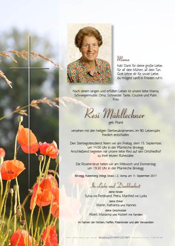 Parte von Theresia Mühllechner