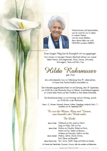 Parte von Hilda Rohrmoser