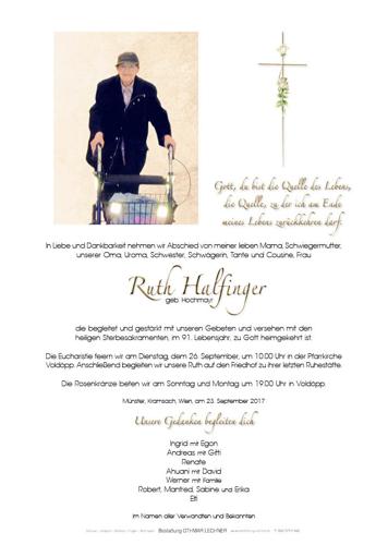 Parte von Ruth Halfinger