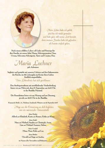 Parte von Maria Luchner