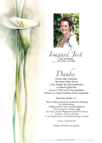 Parte von Irmgard Jost