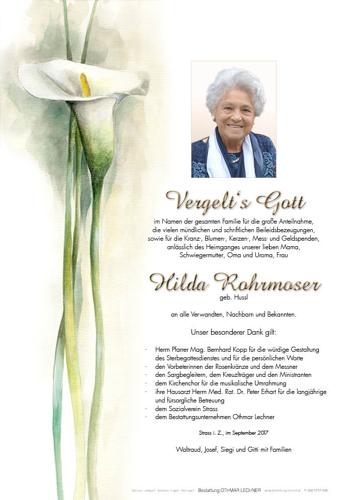 Parte von Hilda Rohrmoser