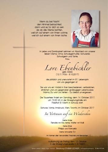 Parte von Lore Ebenbichler