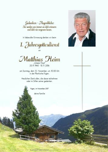 Parte von Matthias Heim