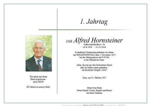 Parte von Alfred Hornsteiner