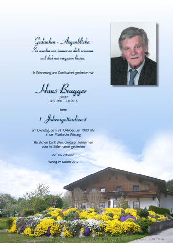 Parte von Hans Brugger