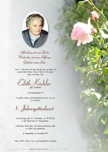 Parte von Edith Köchler