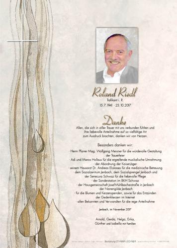 Parte von Roland Riedl