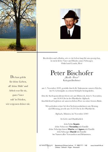 Parte von Peter Bischofer