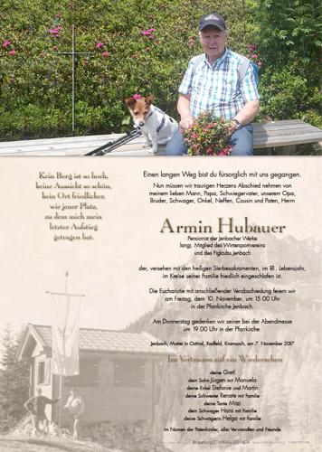 Parte von Armin Hubauer